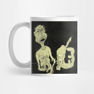 surreal and absurd line Mug